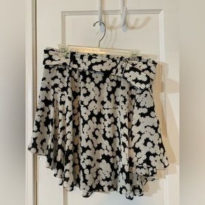 ALC floral mini skater skirt